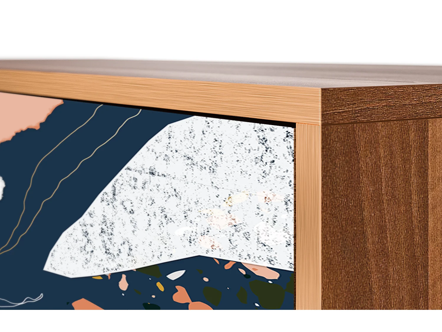 Buffet - 115х84х41 cm - S3 - Nude Iceberg, Noyer