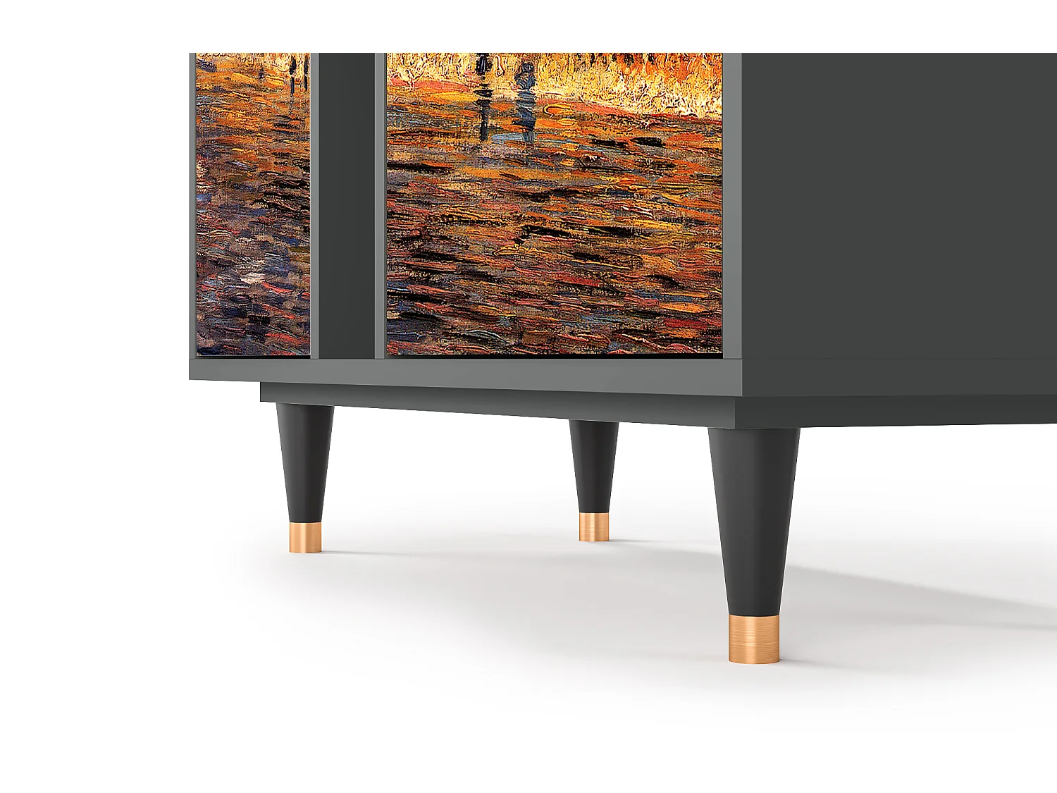 Aparador - 94х96х41 cm - BS5 - The Banks, Antracite