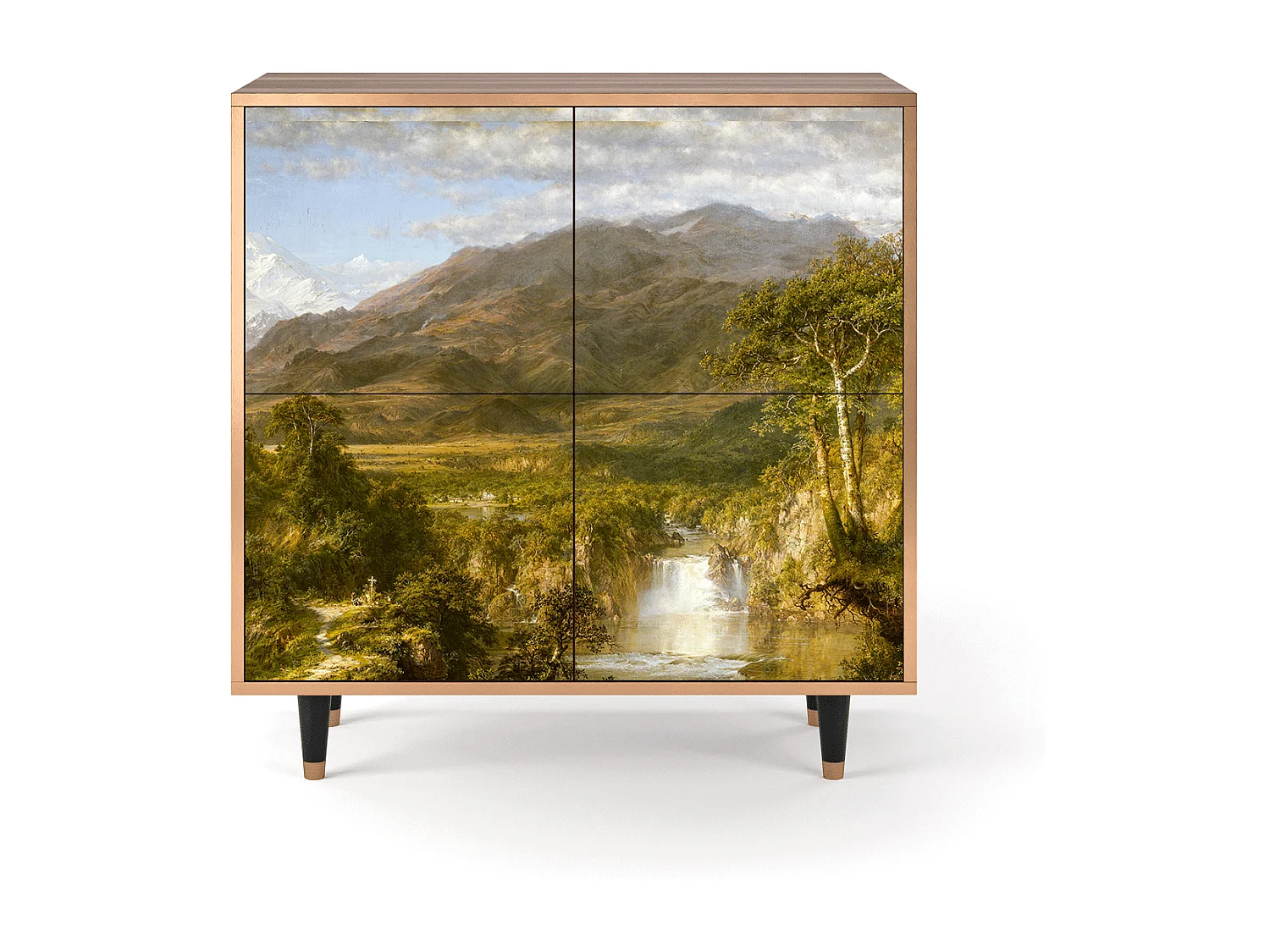 Buffet - 94x96x48 cm - BS3 - The Heart of the Andes , Noyer