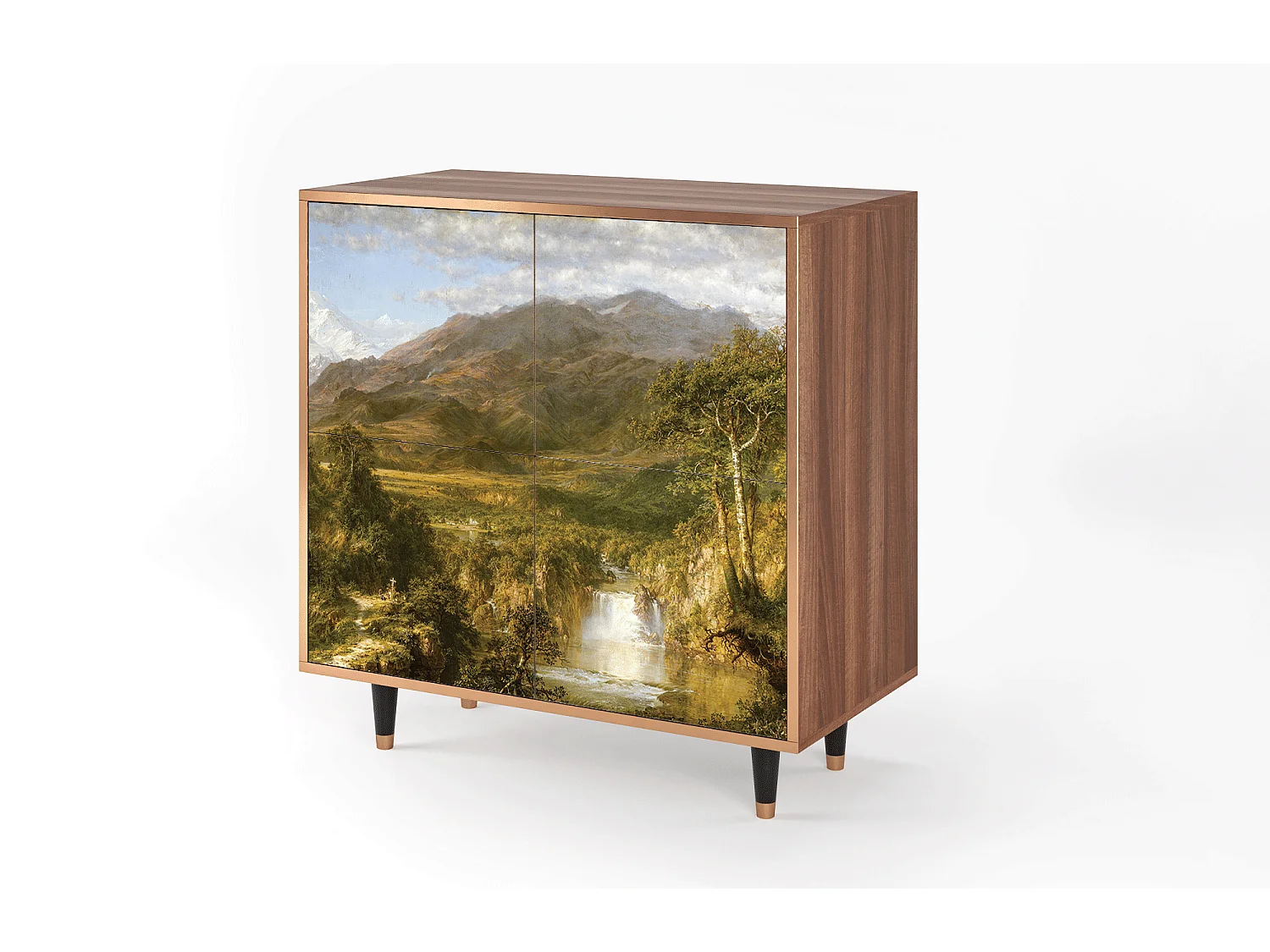 Buffet - 94x96x48 cm - BS3 - The Heart of the Andes , Noyer