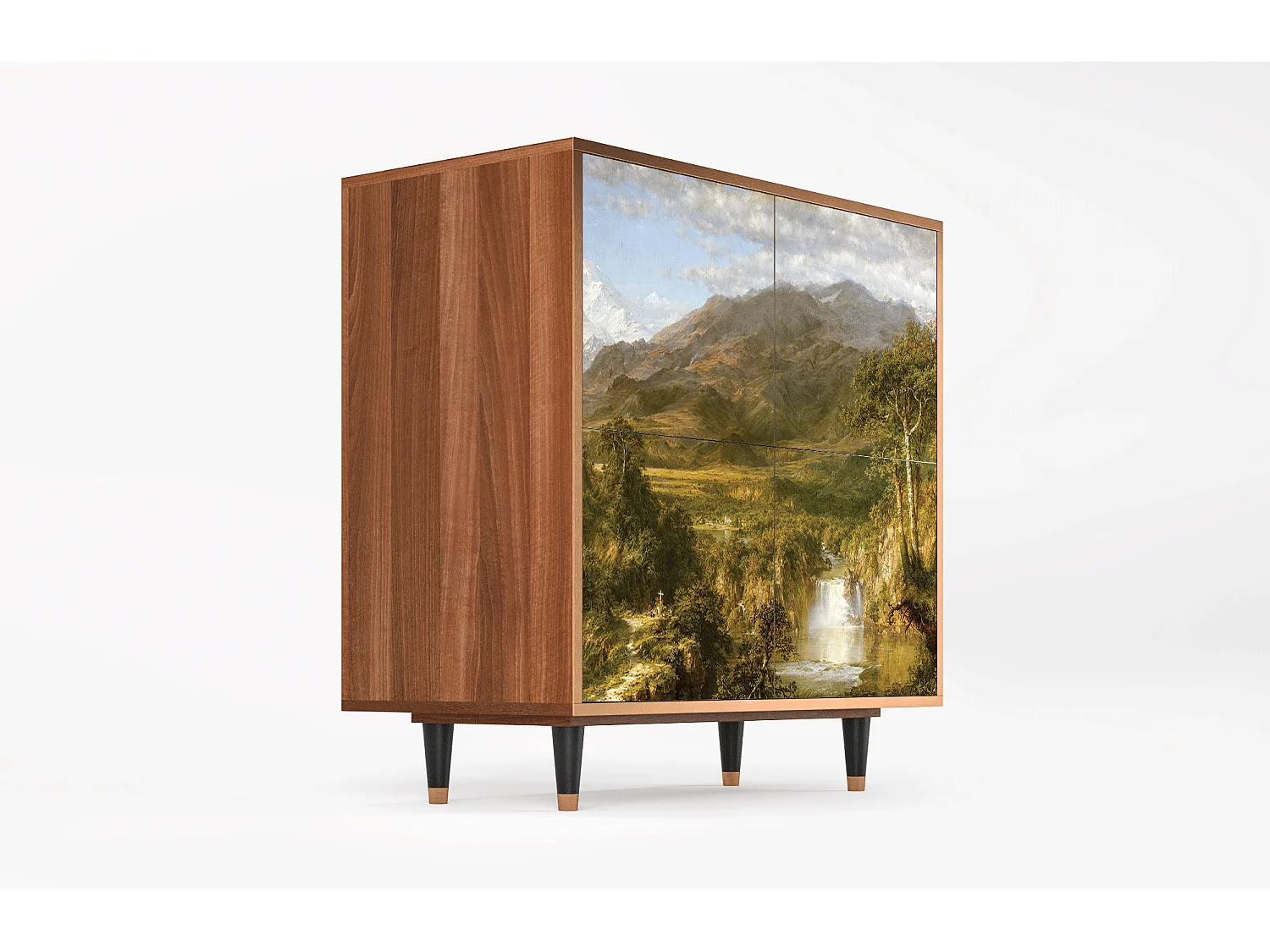 Buffet - 94x96x48 cm - BS3 - The Heart of the Andes , Noyer