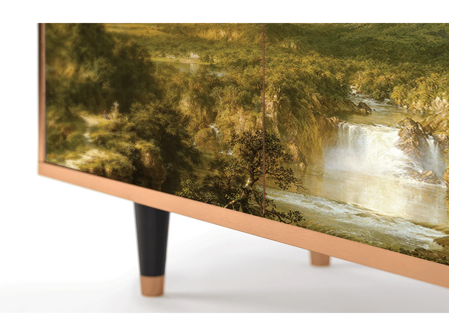 Kredens - 94x96x48 cm - BS3 - The Heart of the Andes , Orzech