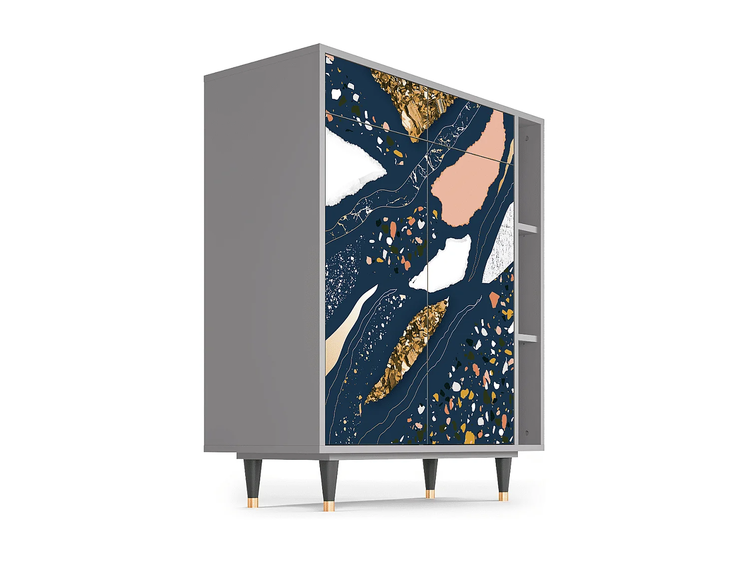 Buffet - 96х110х41 cm - BS6 - Nude Iceberg, Gris