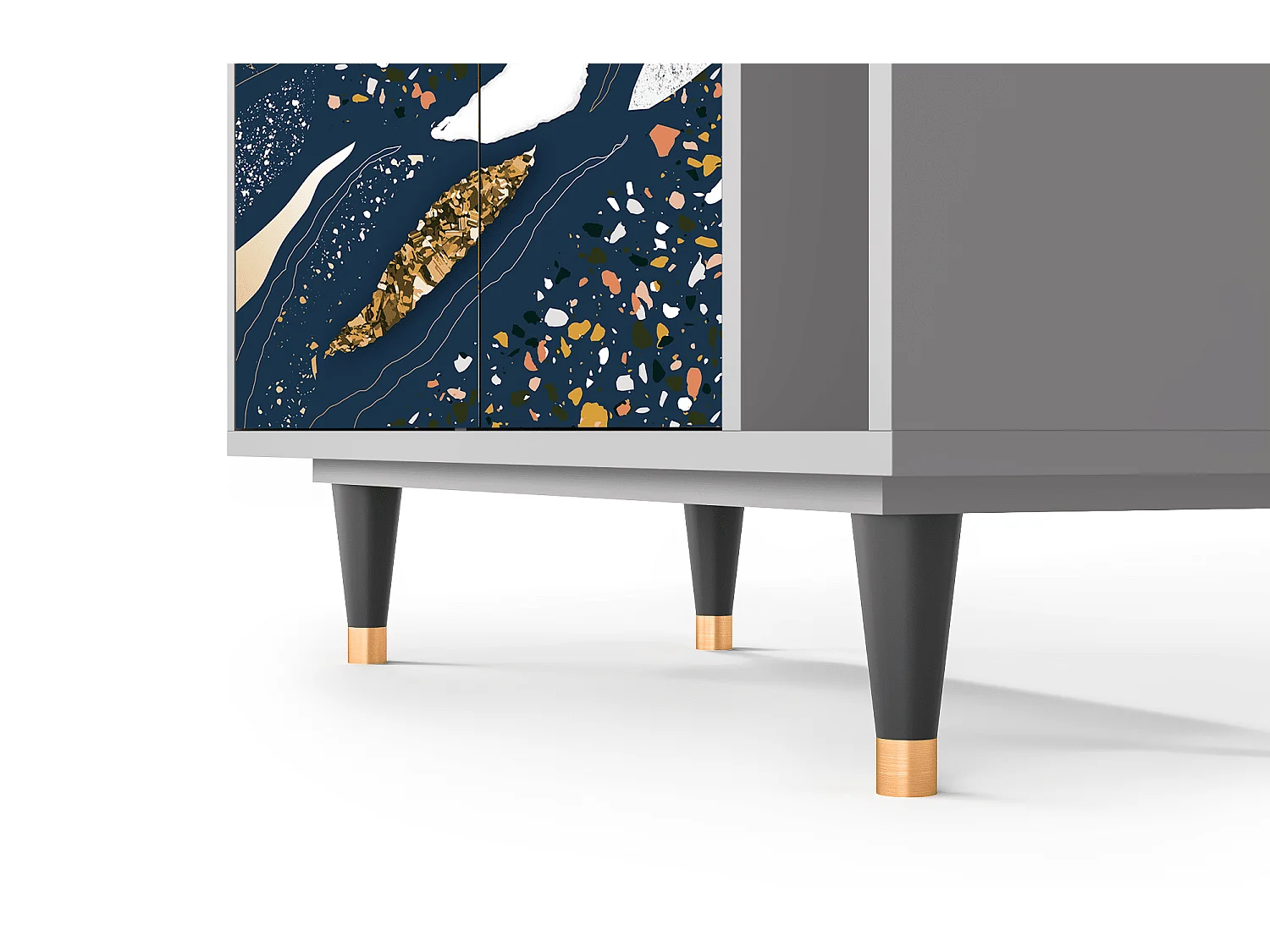 Buffet - 96х110х41 cm - BS6 - Nude Iceberg, Gris