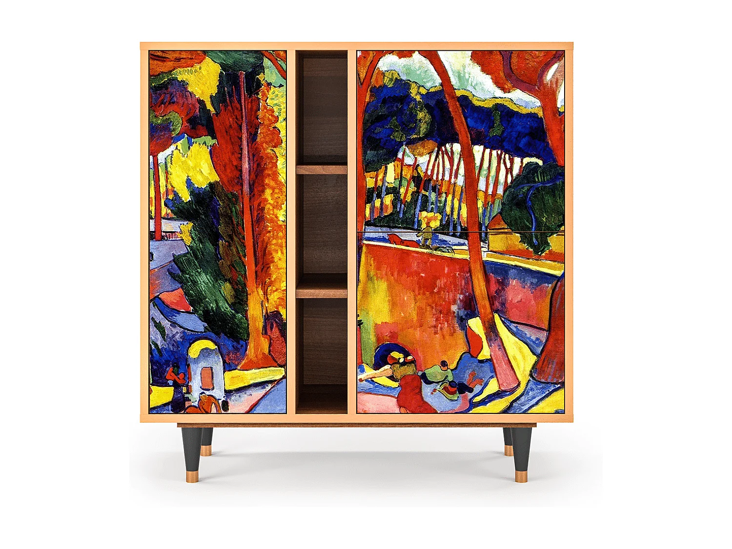 Buffet - 94х96х41 cm - BS5 - The Turning Road, Noyer