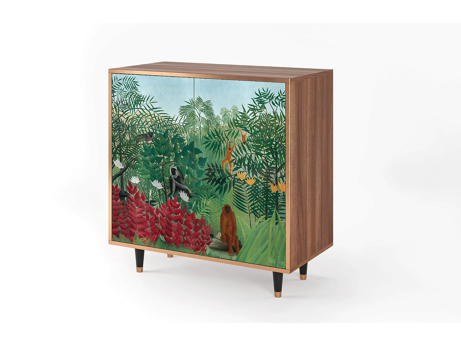 Credenza - 94x96x48 cm - BS3 - Jungles in Paris, Noce