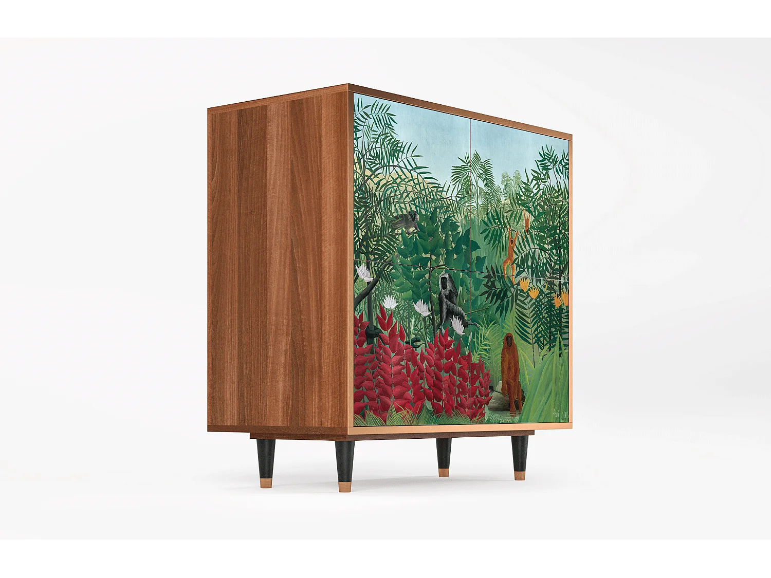Credenza - 94x96x48 cm - BS3 - Jungles in Paris, Noce
