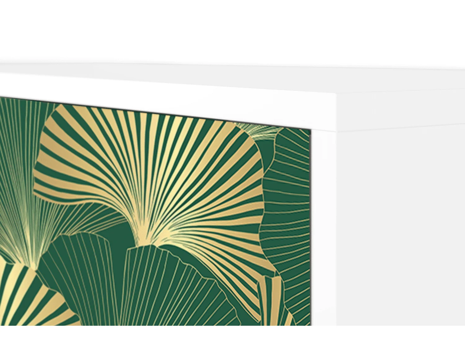 Aparador - 115х84х41 cm - S3 - Gold Ginkgo, Branco