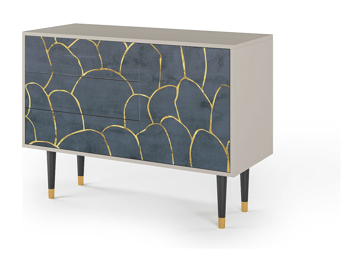 Buffet - 115х84х41 cm - S3 - Blue Lagoon, Sable