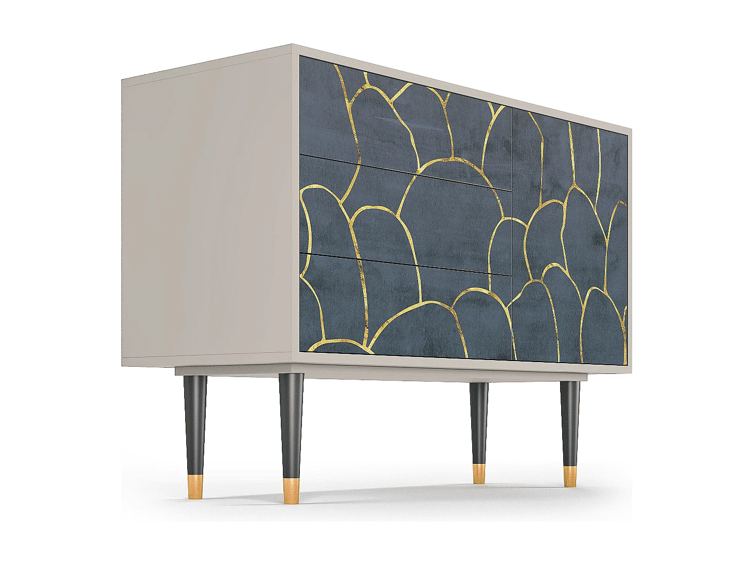 Credenza - 115х84х41 cm - S3 - Blue Lagoon, Sabbia