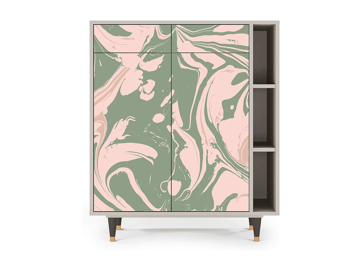 Credenza - 96х110х41 cm - BS6 - Aquarelle, Sabbia