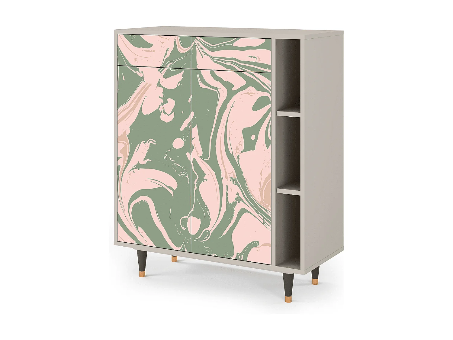 Credenza - 96х110х41 cm - BS6 - Aquarelle, Sabbia