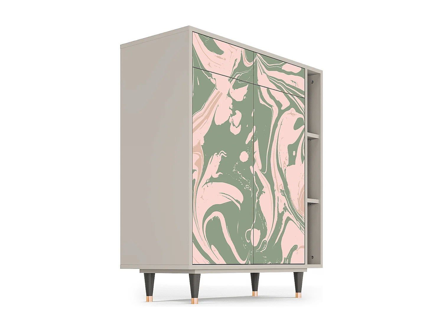 Credenza - 96х110х41 cm - BS6 - Aquarelle, Sabbia