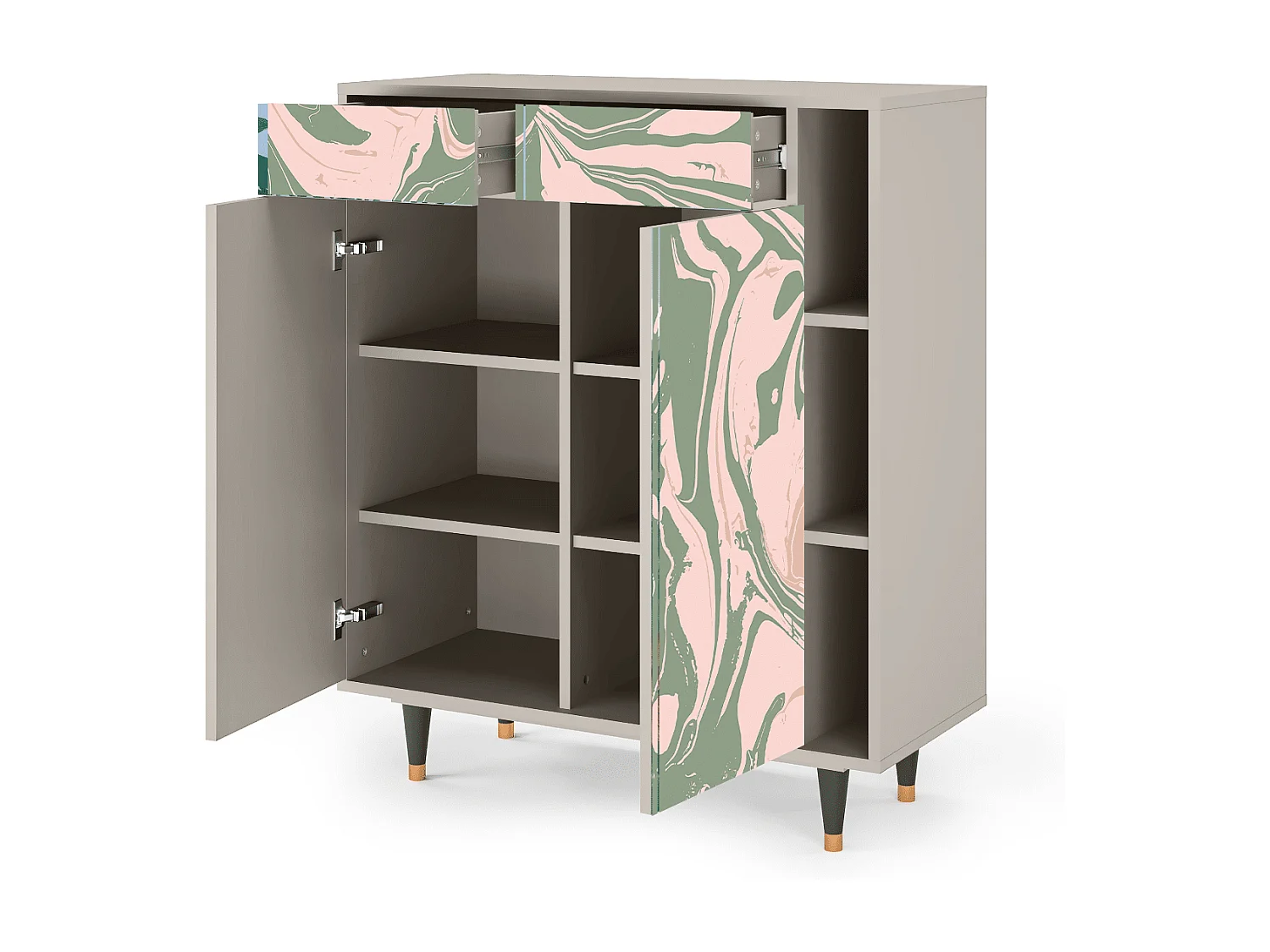 Credenza - 96х110х41 cm - BS6 - Aquarelle, Sabbia