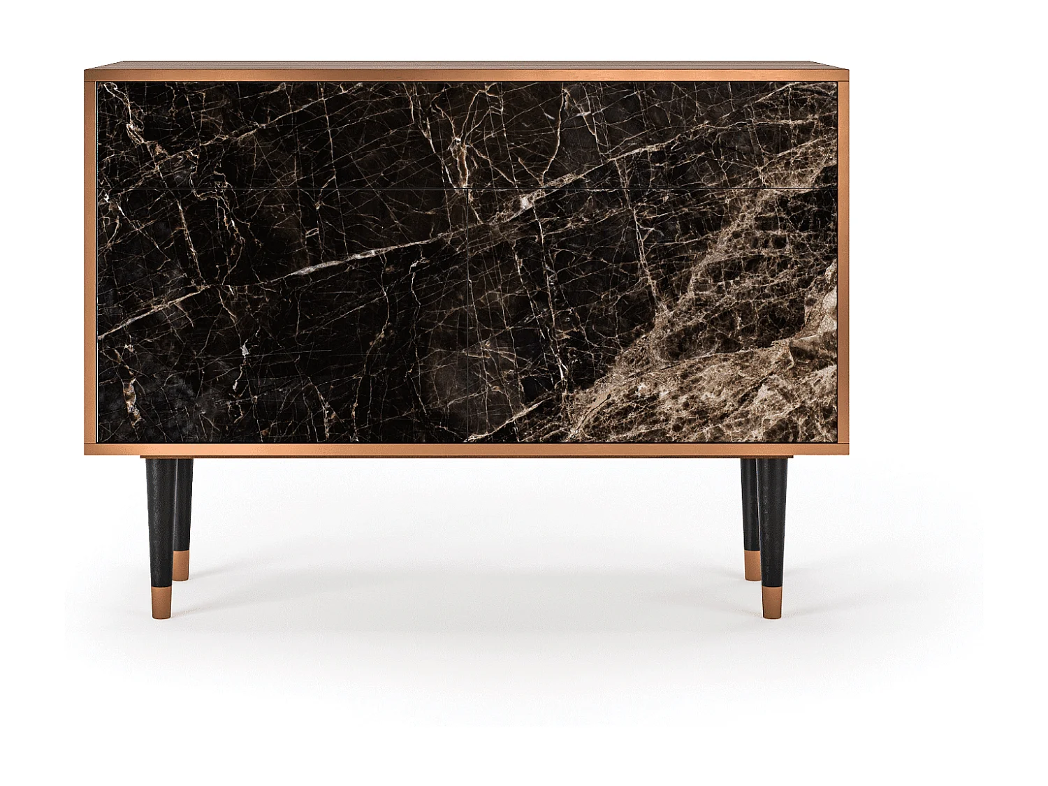 Credenza - 115x85x48 cm - BS4 - Night Abyss, Noce