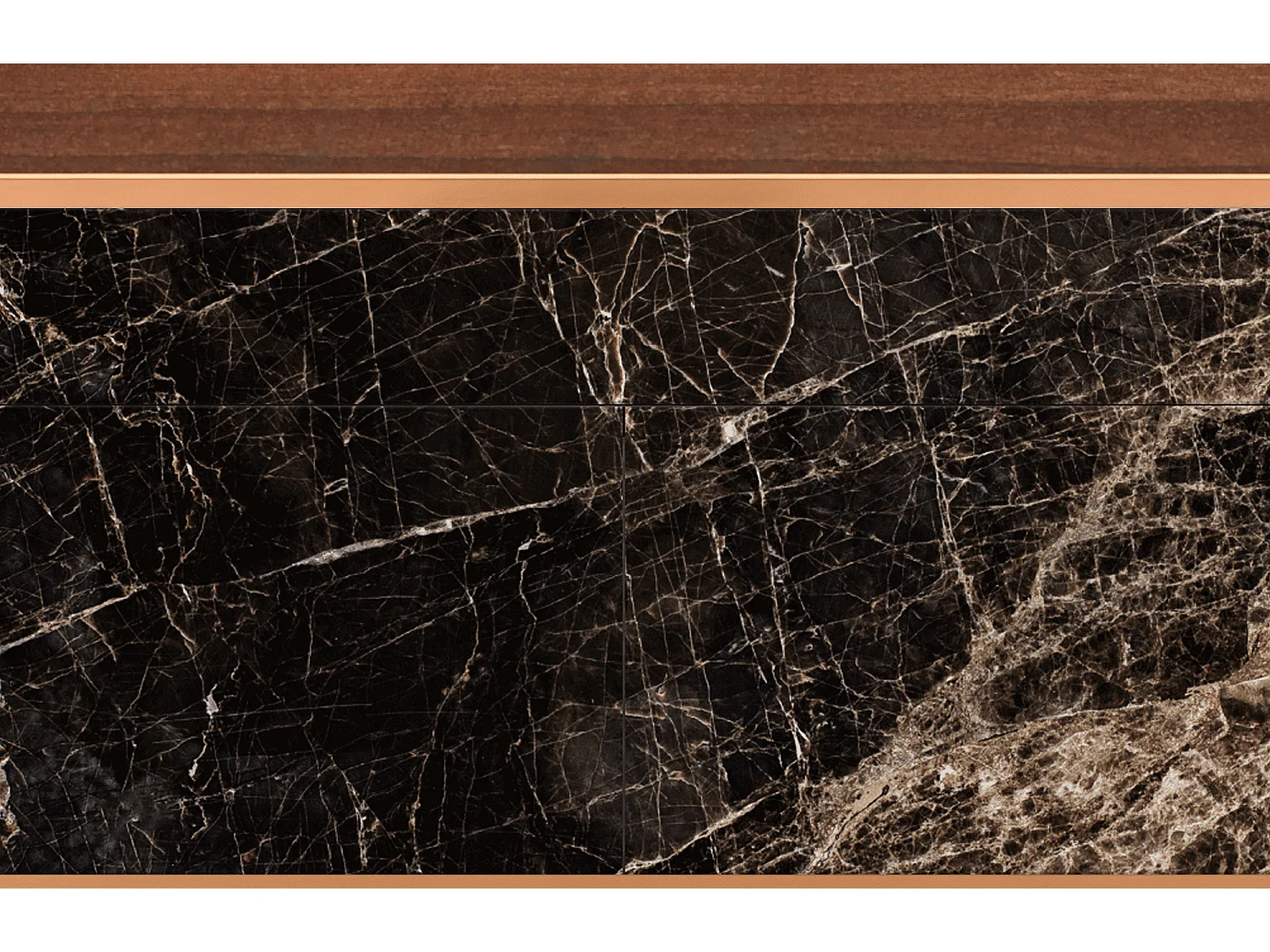 Credenza - 115x85x48 cm - BS4 - Night Abyss, Noce