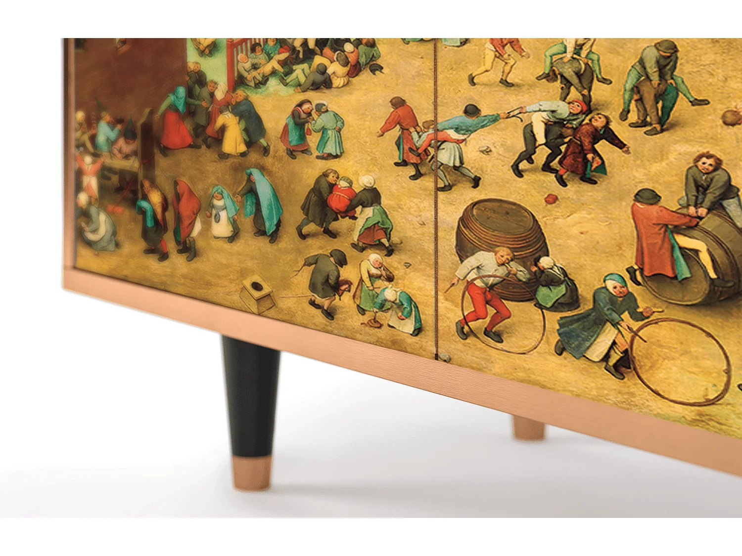 Kredens - 94x96x48 cm - BS3 - Children Games, Orzech