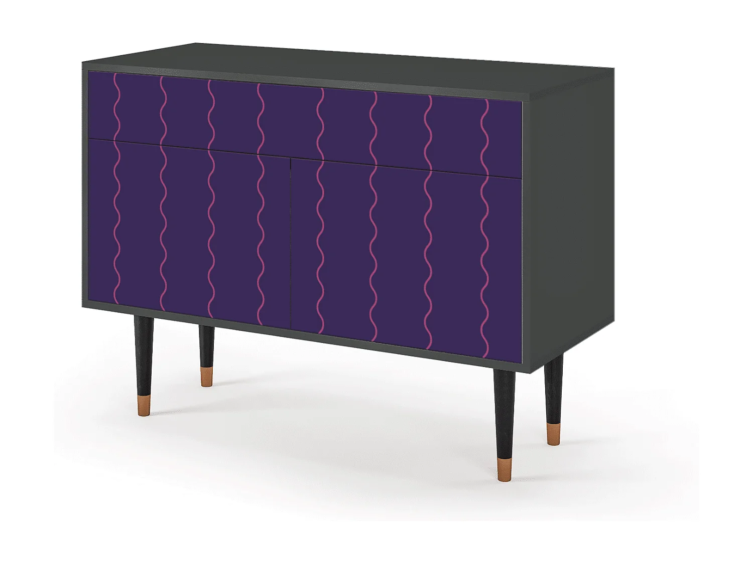Buffet - 115x85x48 cm - BS4 - Grape Maccaroni, Anthracite
