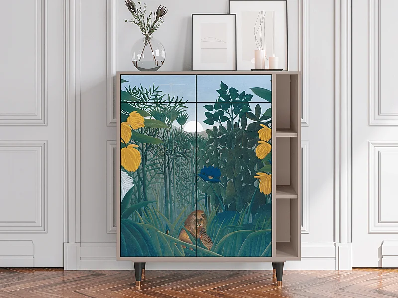 Kredens - 96х110х41 cm - BS6 - The Repast of the Lion, Latte