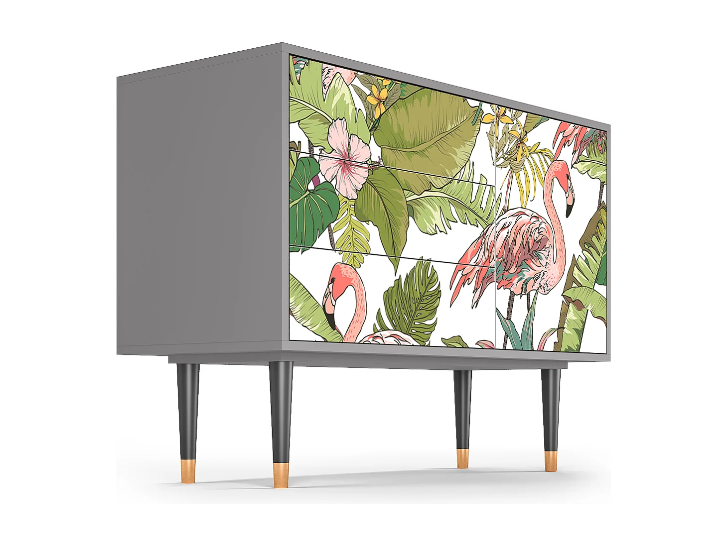 Buffet - 115х84х41 cm - S3 - Sweet Flamingo, Gris