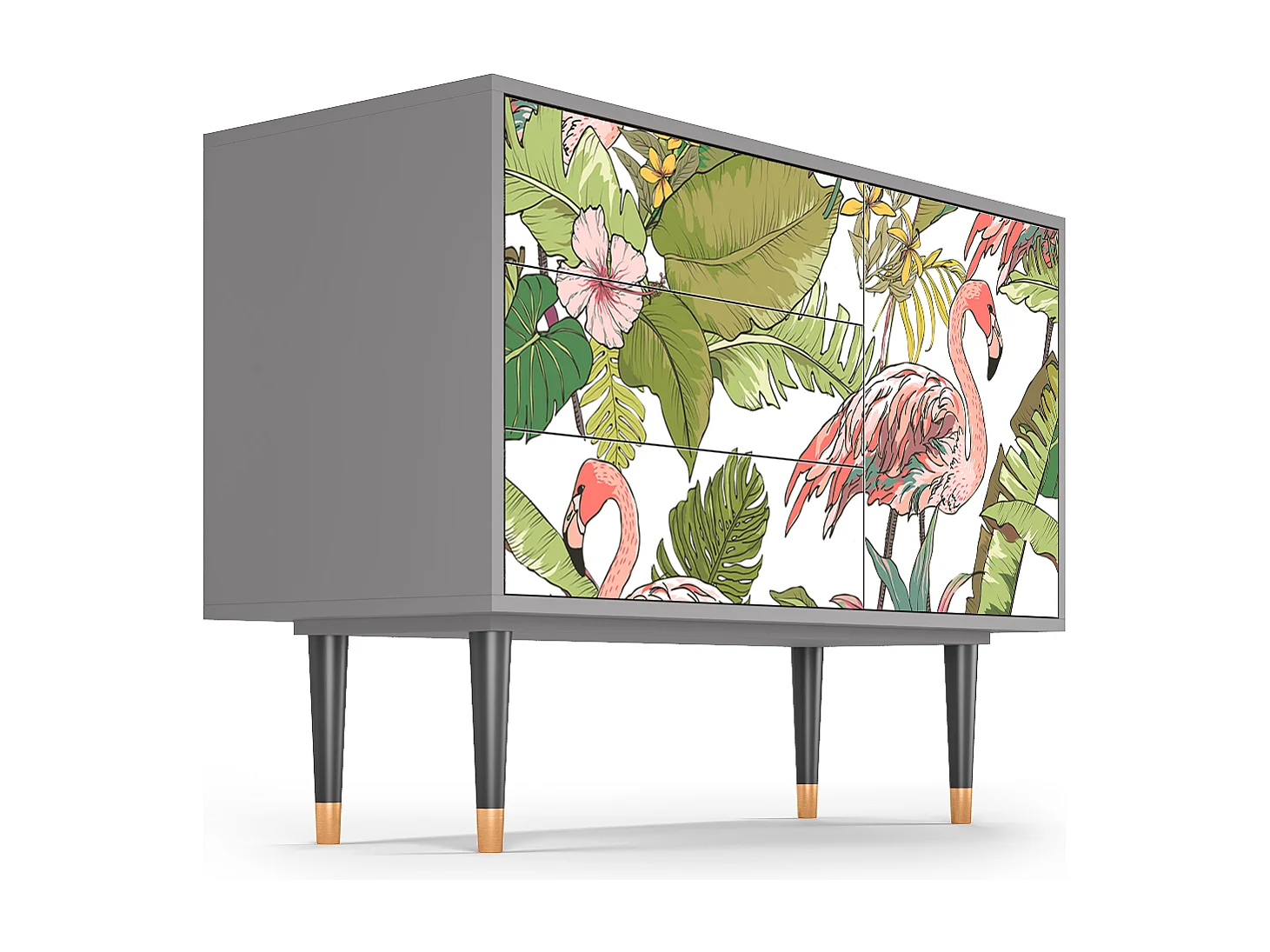 Buffet - 115х84х41 cm - S3 - Sweet Flamingo, Gris