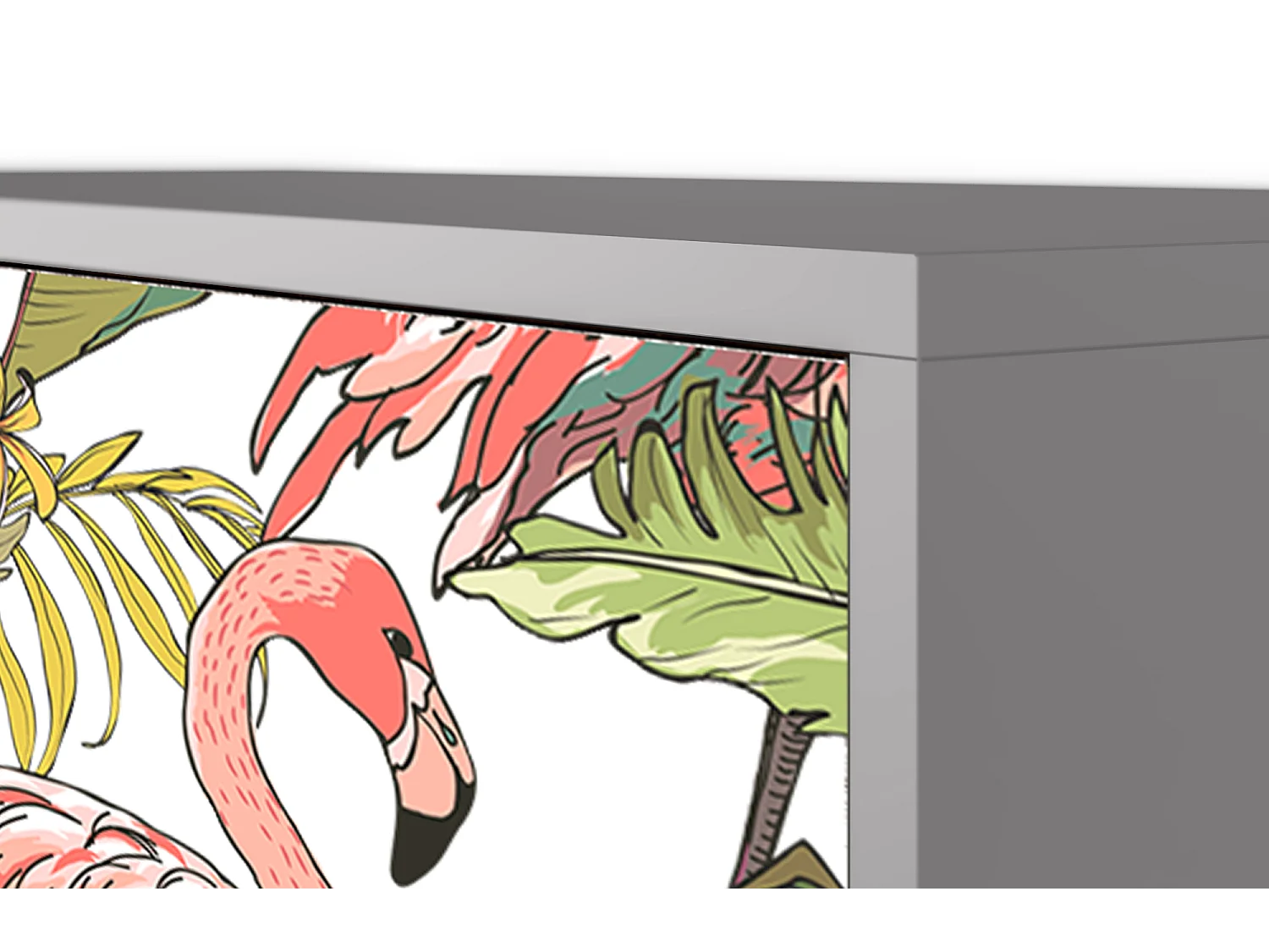 Buffet - 115х84х41 cm - S3 - Sweet Flamingo, Gris