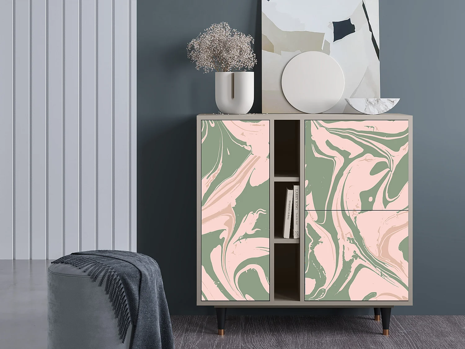 Buffet - 94х96х41 cm - BS5 - Aquarelle, Sable