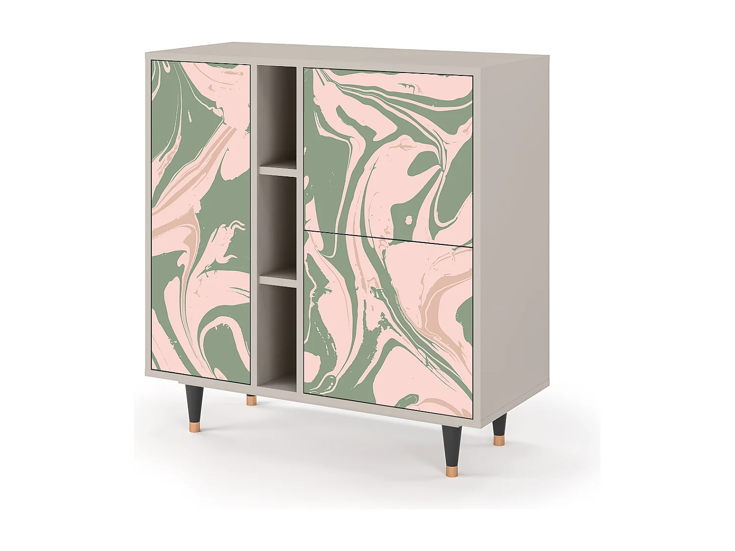 Buffet - 94х96х41 cm - BS5 - Aquarelle, Sable