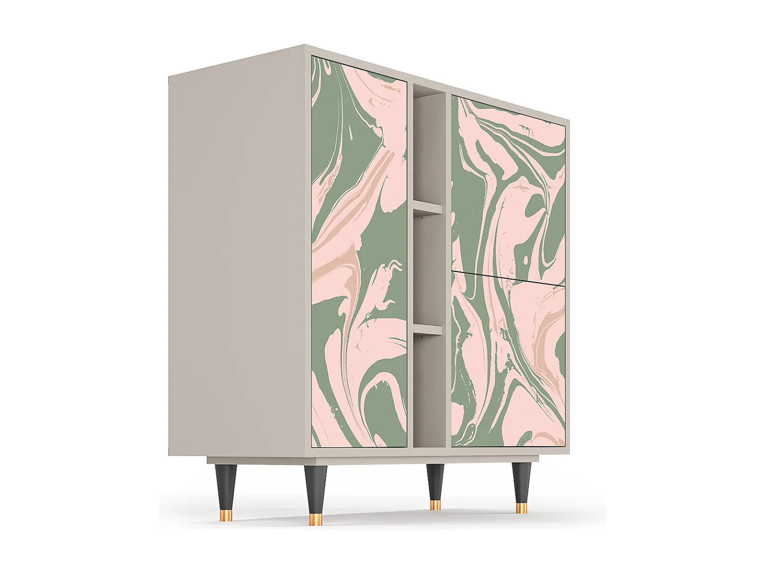 Buffet - 94х96х41 cm - BS5 - Aquarelle, Sable