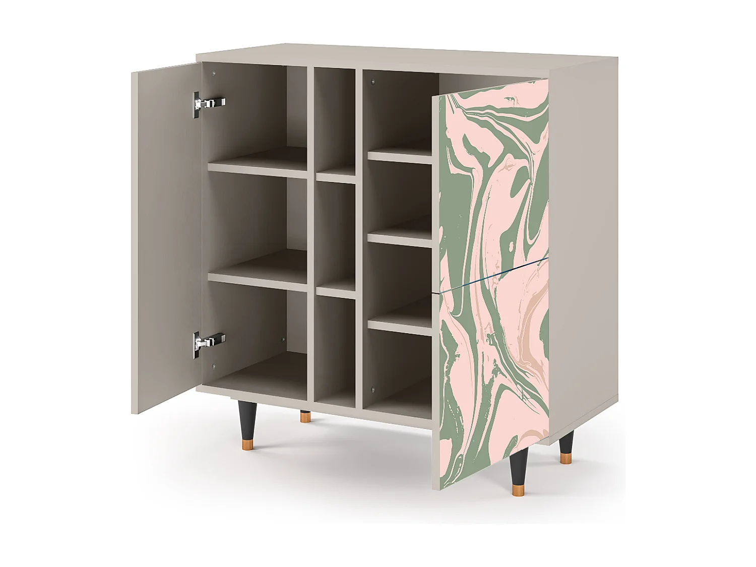 Buffet - 94х96х41 cm - BS5 - Aquarelle, Sable