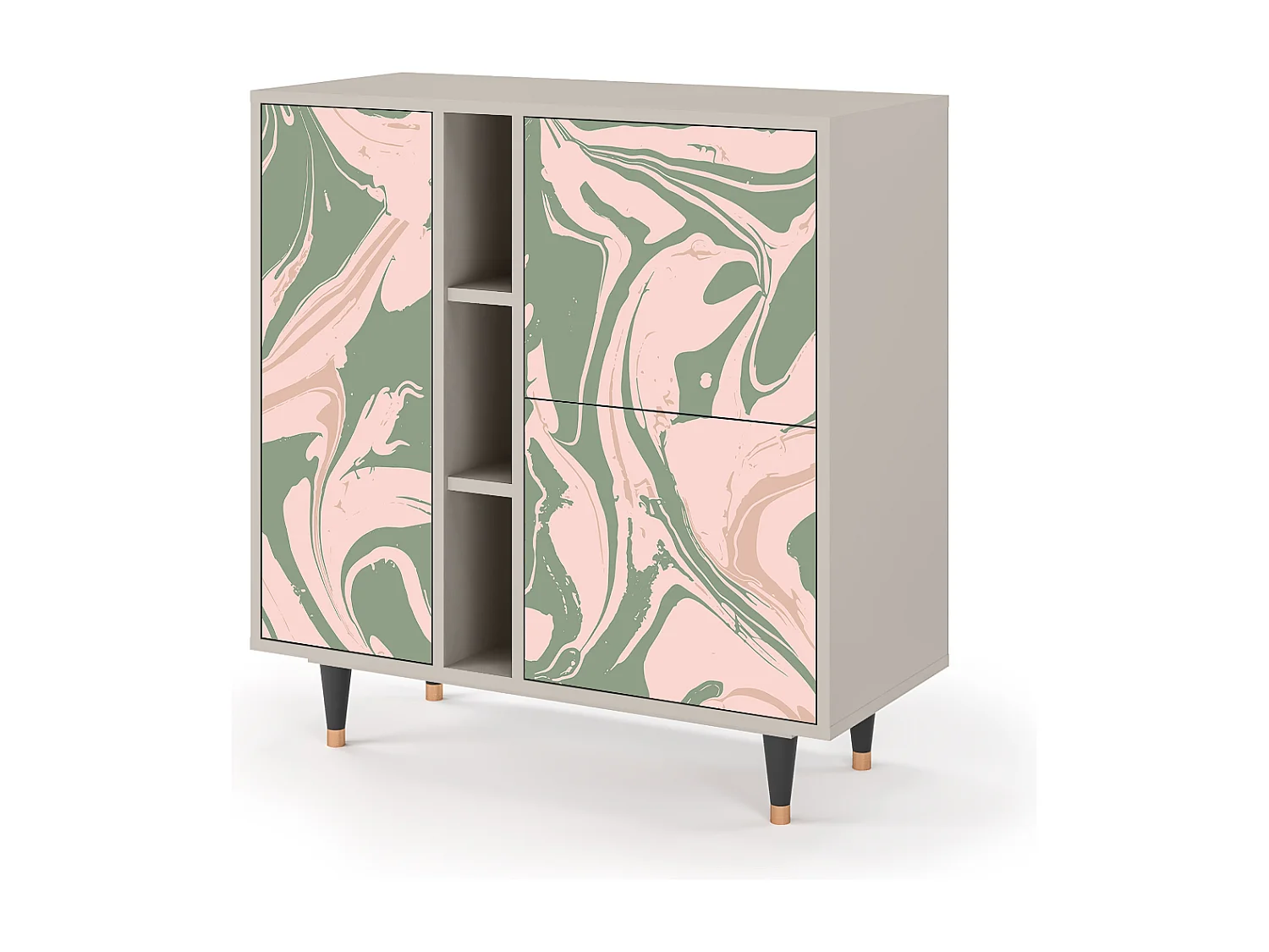 Buffet - 94х96х41 cm - BS5 - Aquarelle, Sable