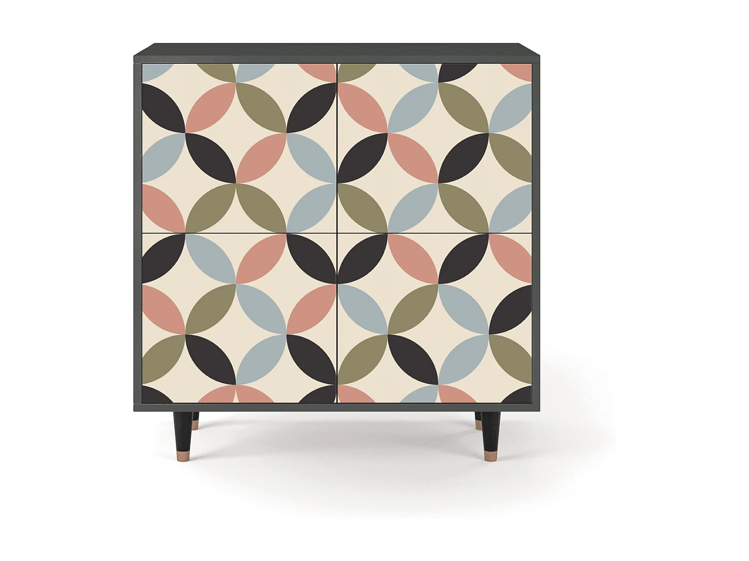 Buffet - 94x96x48 cm - BS3 - Butterfly Effect, Anthracite