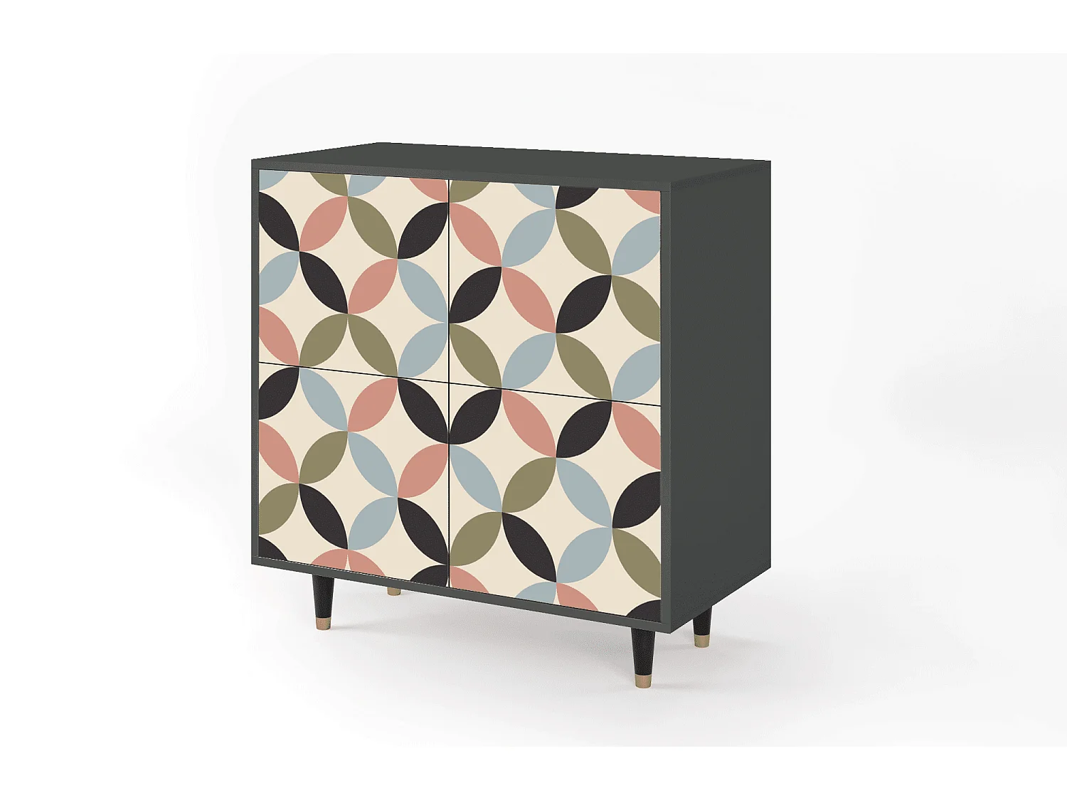 Buffet - 94x96x48 cm - BS3 - Butterfly Effect, Anthracite