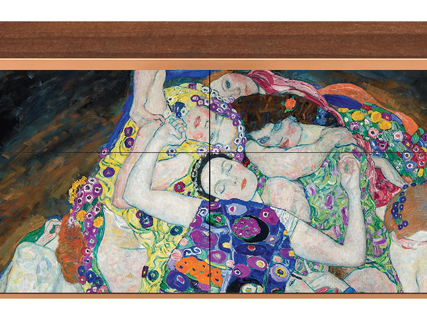 Credenza - 115x85x48 cm - BS4 - The Maiden by Klimt, Noce