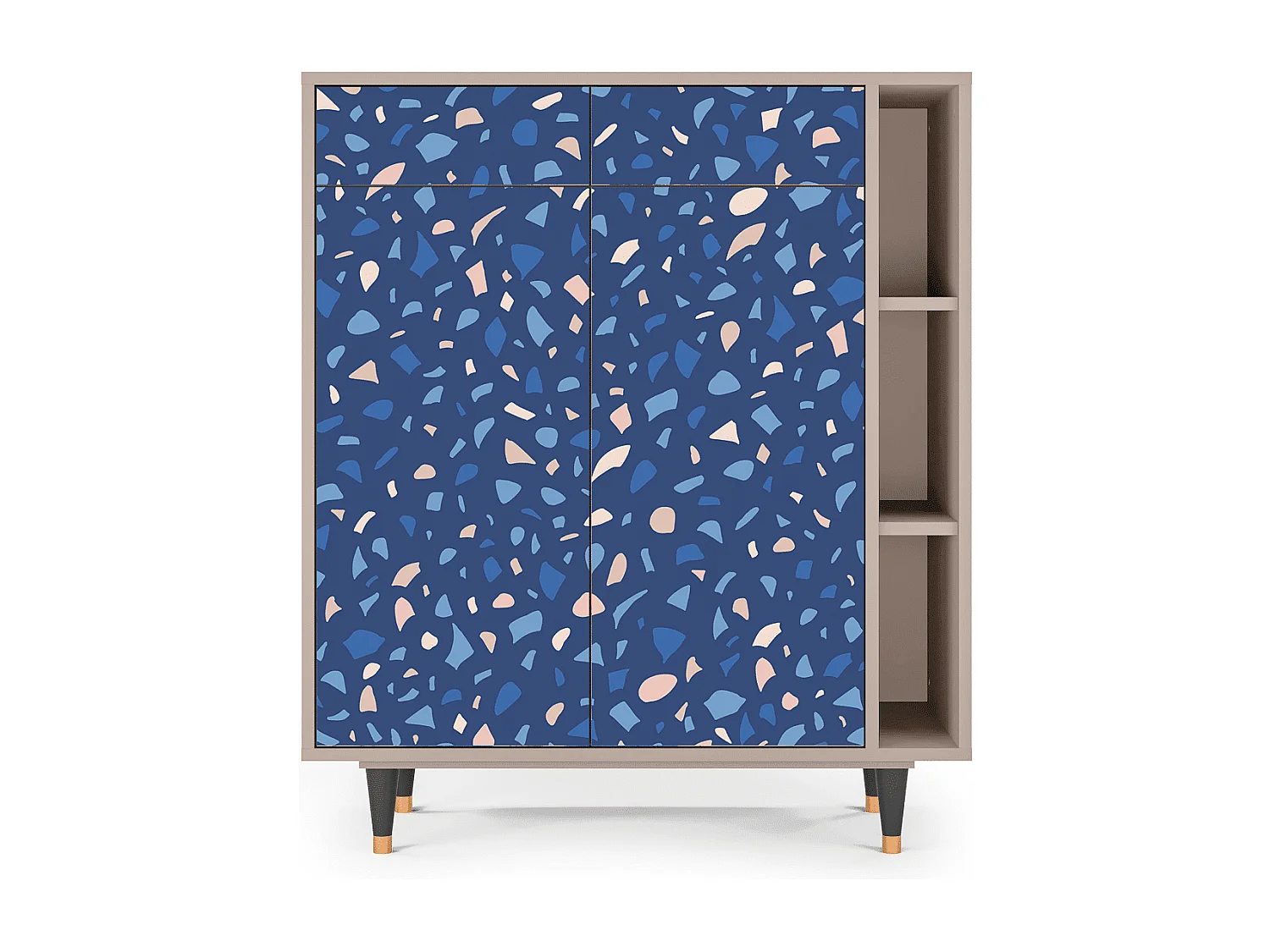 Dressoir - 96х110х41 cm - BS6 - Soap Whirpool, Latte