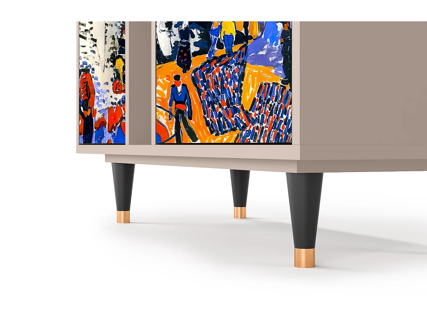 Credenza - 94х96х41 cm - BS5 - Le Séchage des voiles , Latte