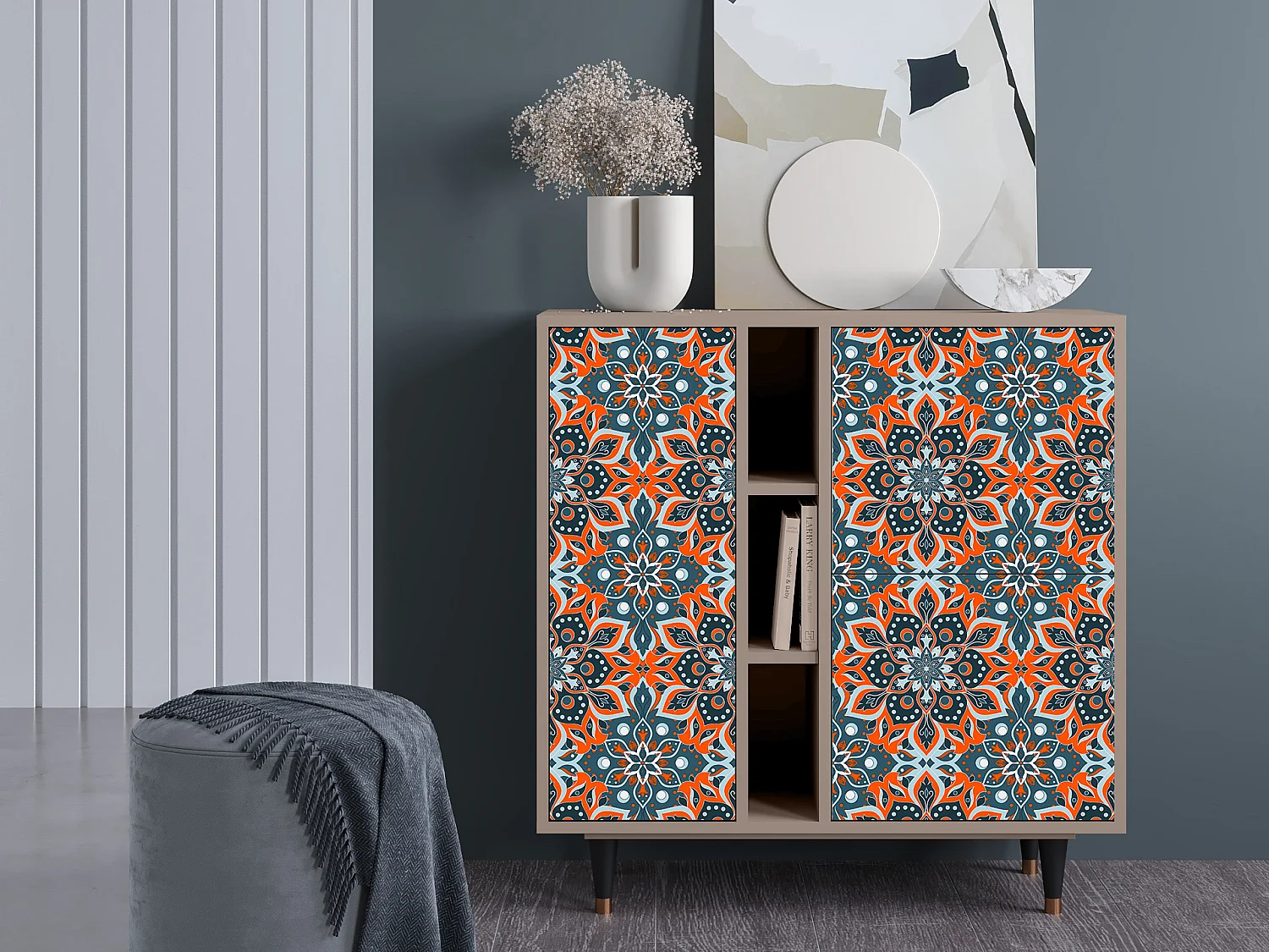 Buffet - 94х96х41 cm - BS5 - Fire Beetle, Latte