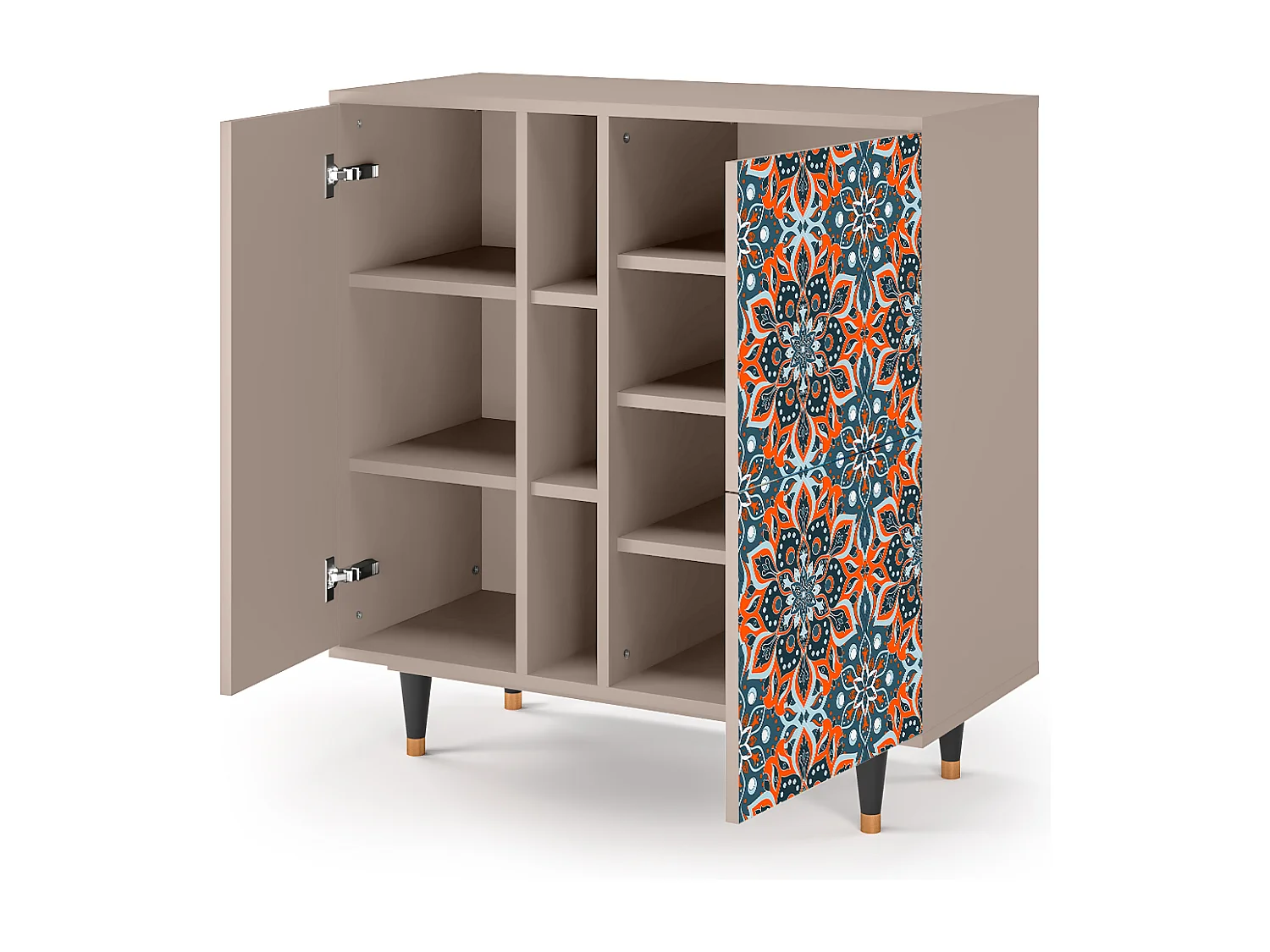 Buffet - 94х96х41 cm - BS5 - Fire Beetle, Latte