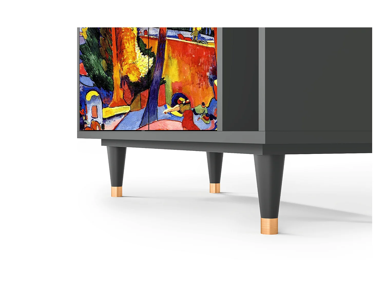 Dressoir - 96х110х41 cm - BS6 - The Turning Road, Antraciet