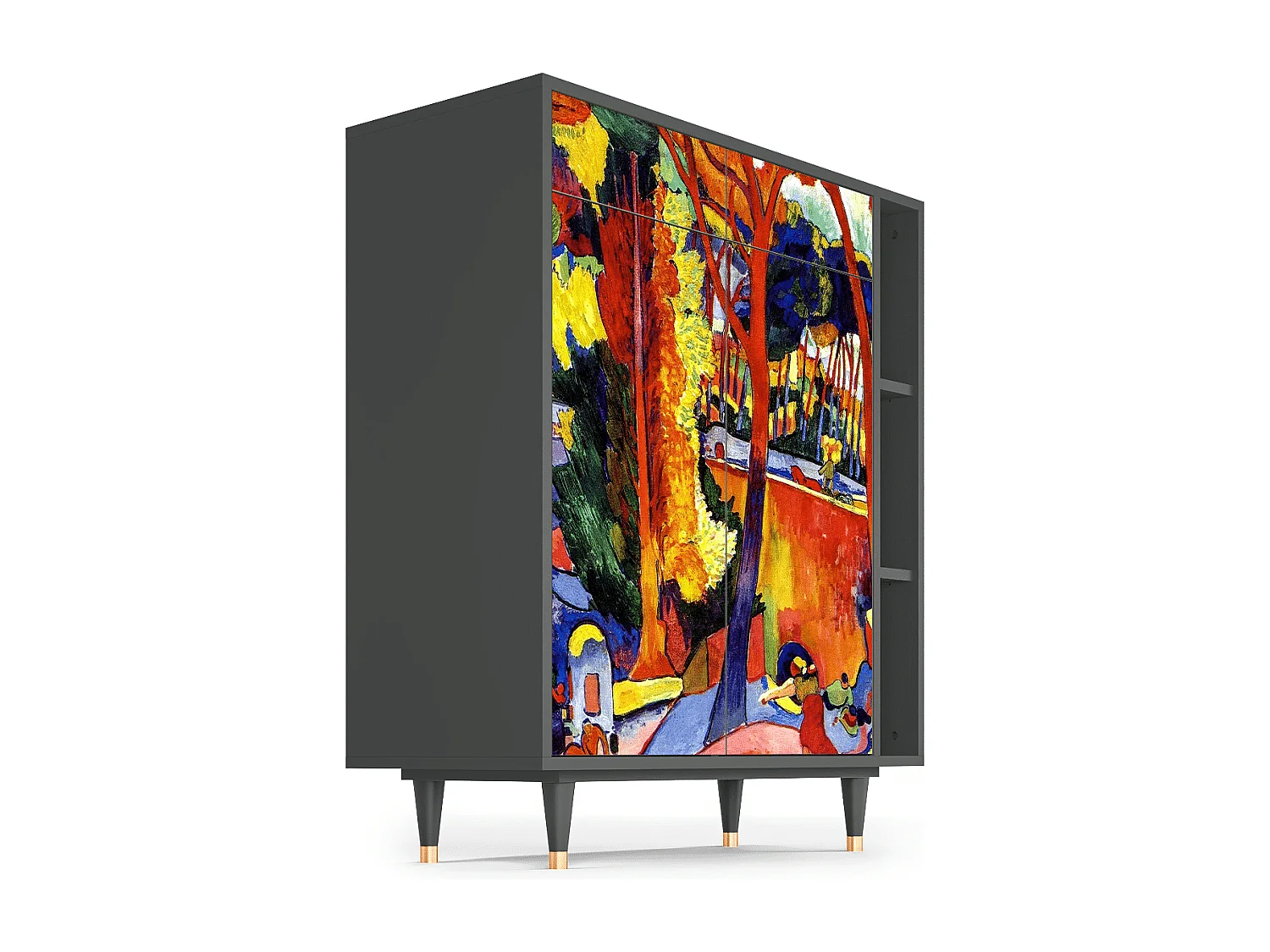 Aparador - 96х110х41 cm - BS6 - The Turning Road, Antracite