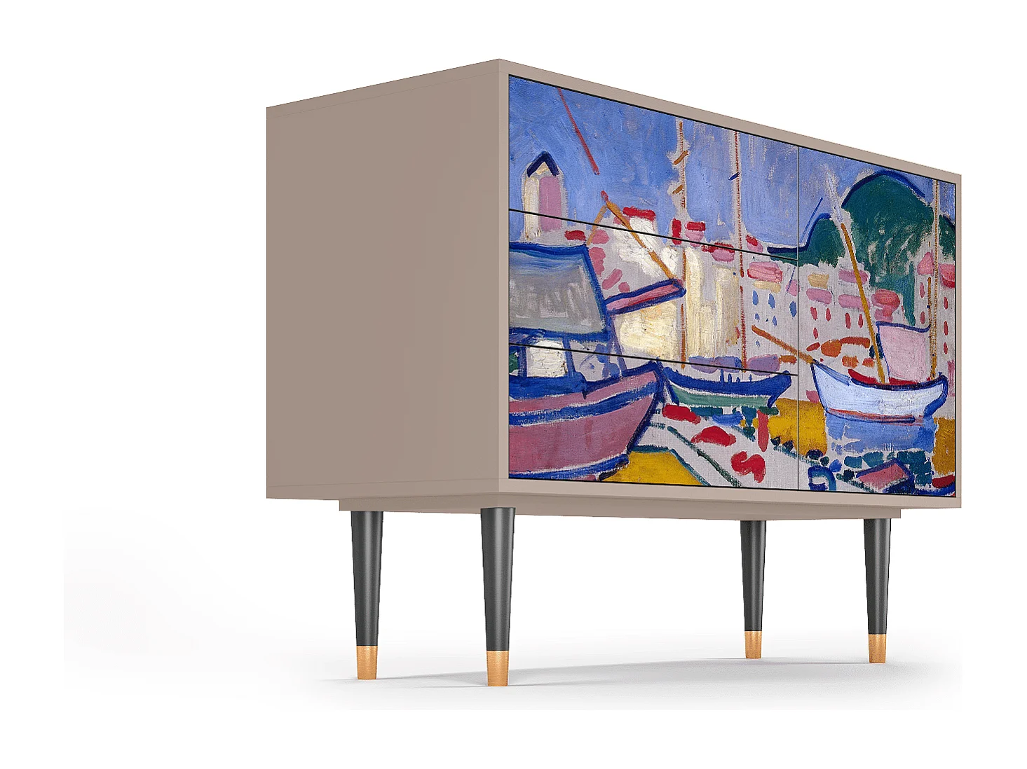 Credenza - 115х84х41 cm - S3 - The Port of Collioure , Latte