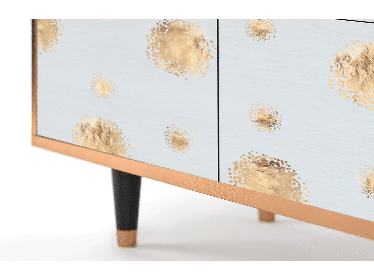 Buffet - 94x96x48 cm - BS3 - Sky Latte, Noyer