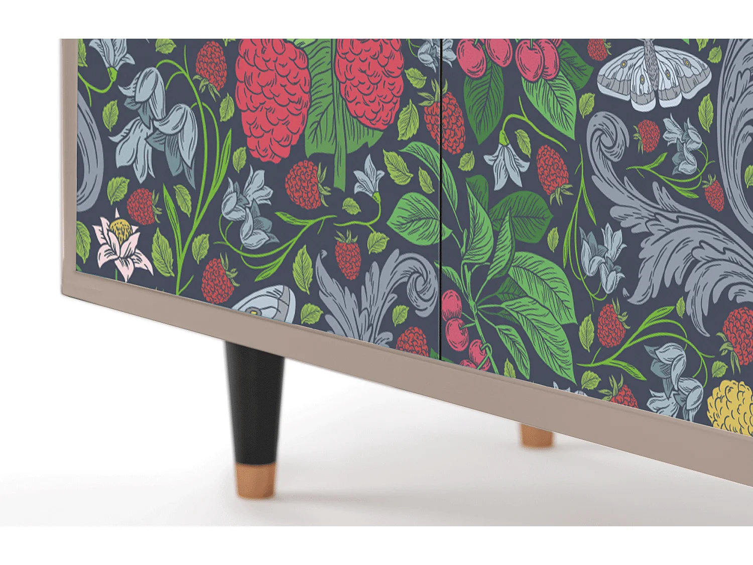 Credenza - 94x96x48 cm - BS3 - Summer Berries, Latte