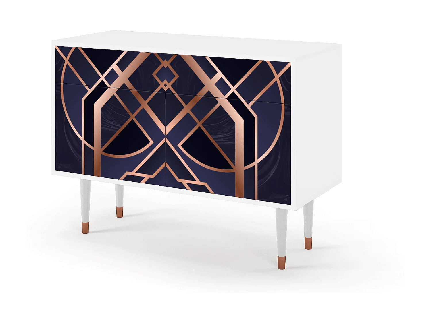 Buffet - 115x85x48 cm - BS4 - Purple Temple, Blanc