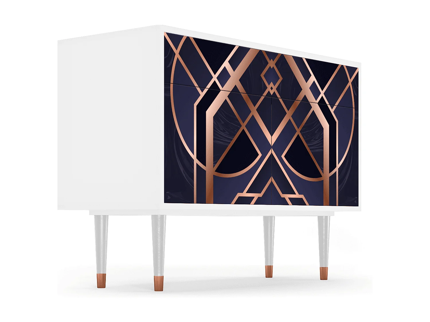 Buffet - 115x85x48 cm - BS4 - Purple Temple, Blanc