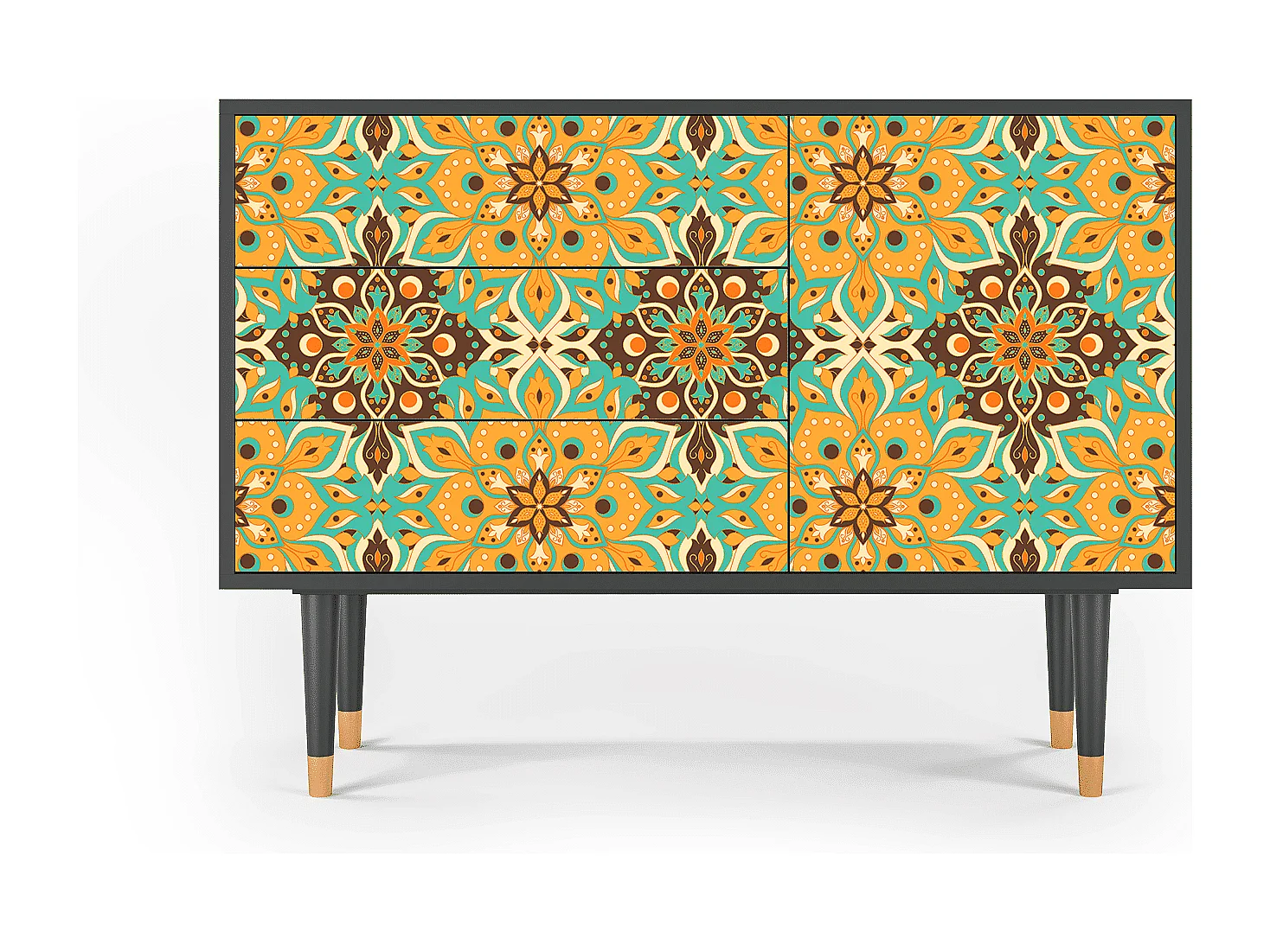 Buffet - 115х84х41 cm - S3 - Indian Spices, Anthracite