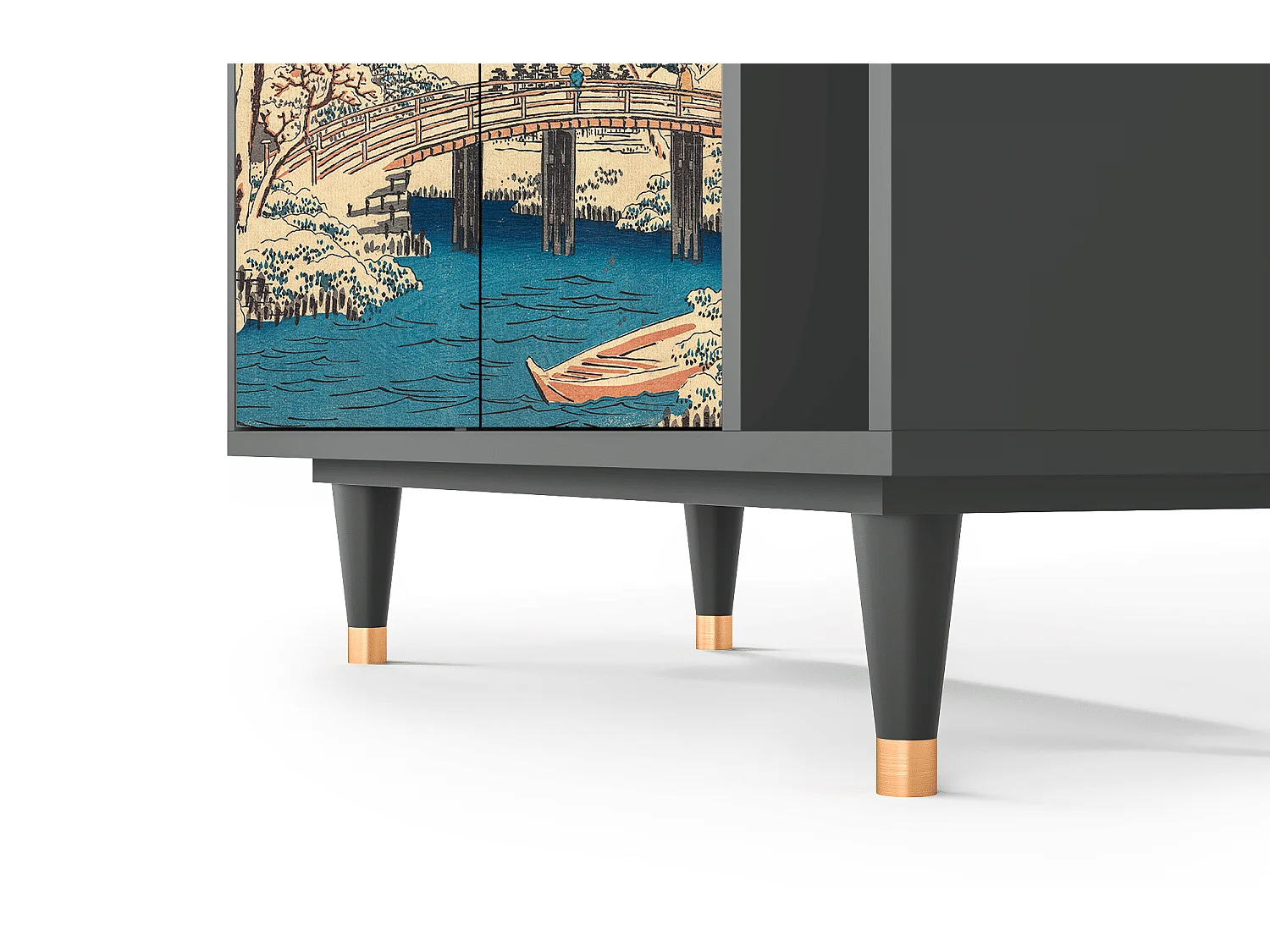 Credenza - 96х110х41 cm - BS6 - Katabira River, Antracite