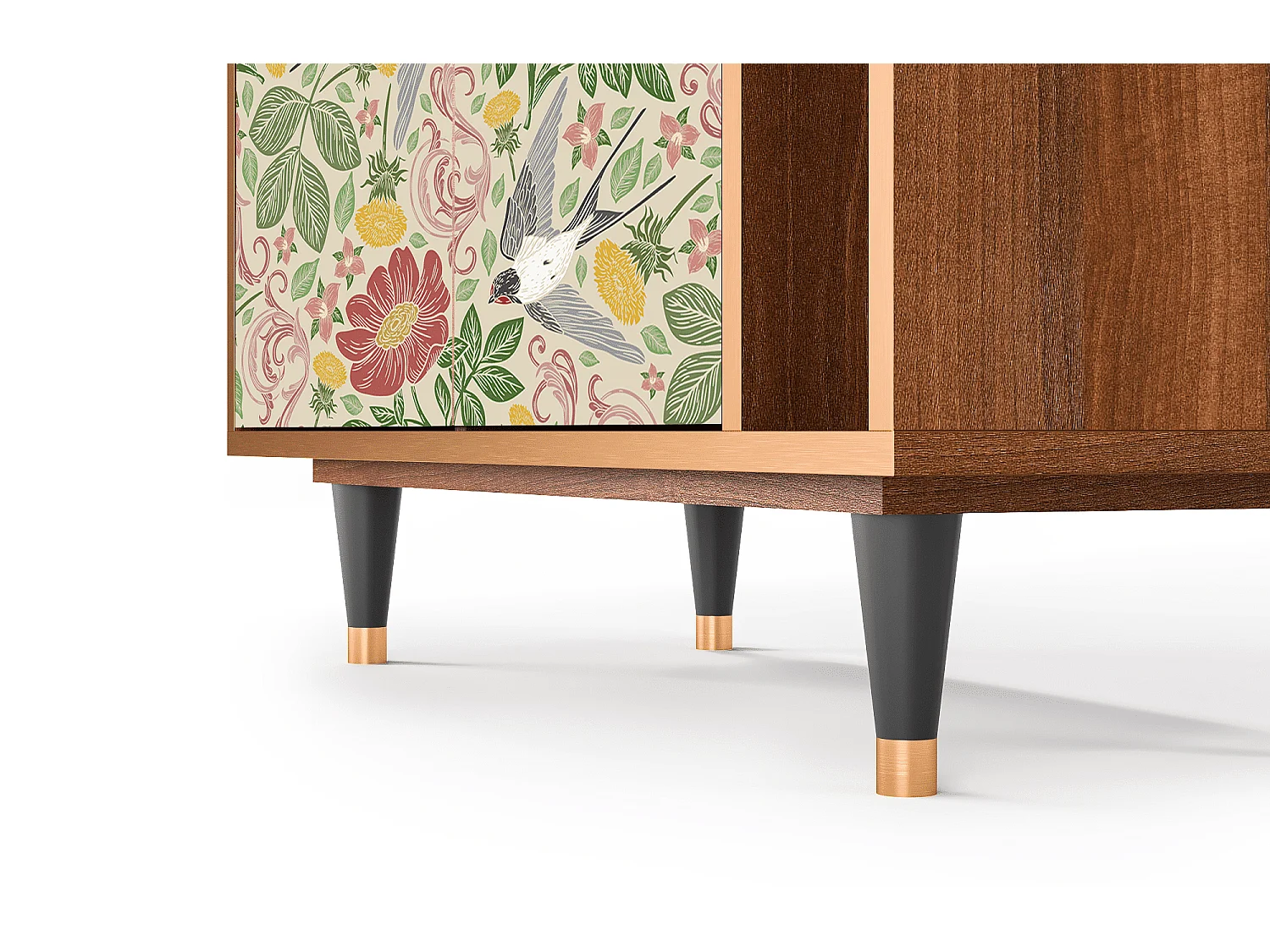 Buffet - 96х110х41 cm - BS6 - Spring Swallow, Noyer