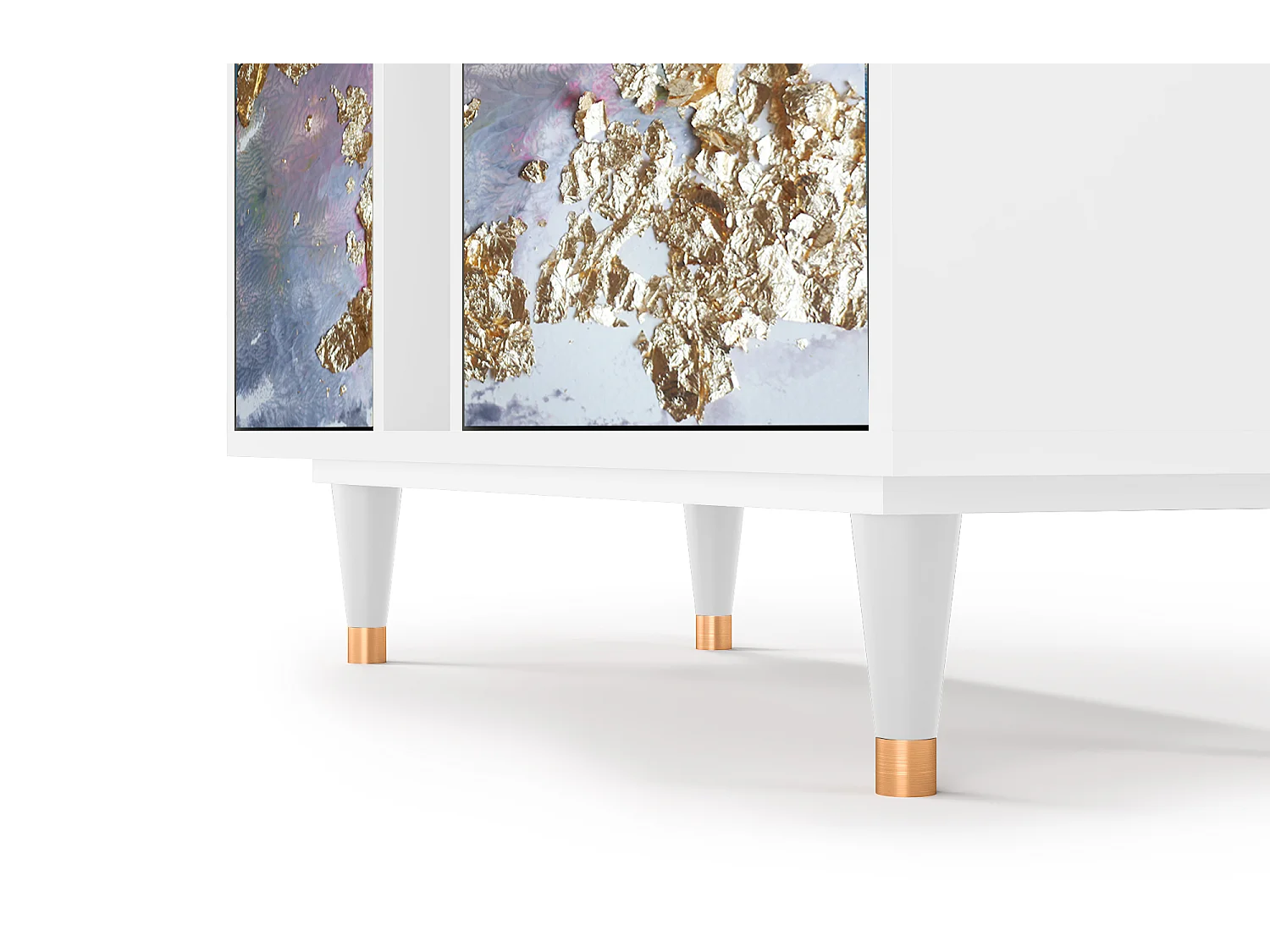 Kredens - 94х96х41 cm - BS5 - Planet Earth, Biały