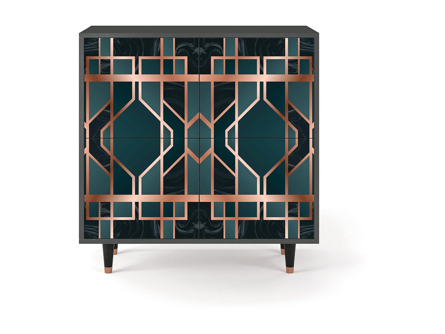 Buffet - 94x96x48 cm - BS3 - Emerald Metro, Anthracite